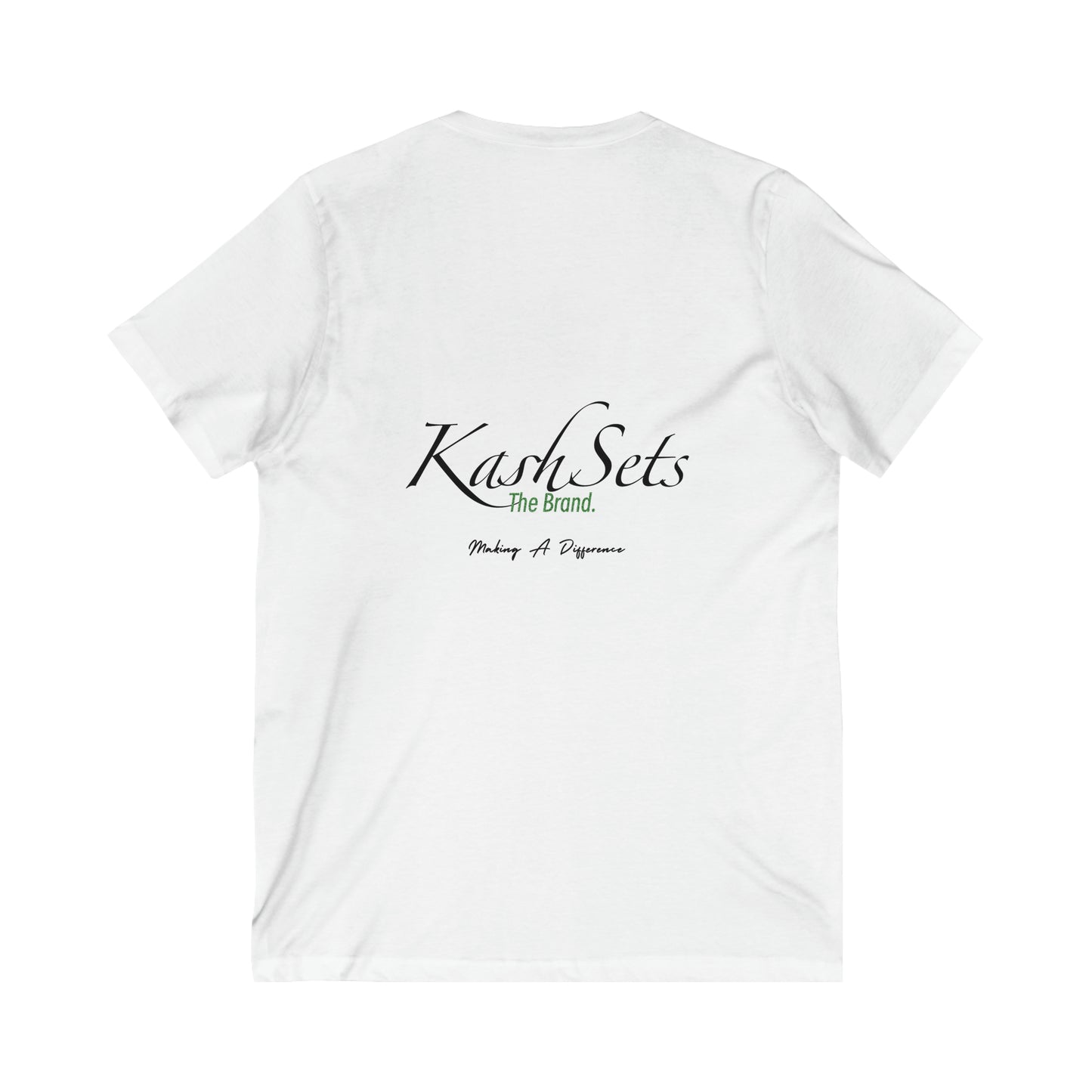 KashSets “The Brand” Signature V-Neck Tee