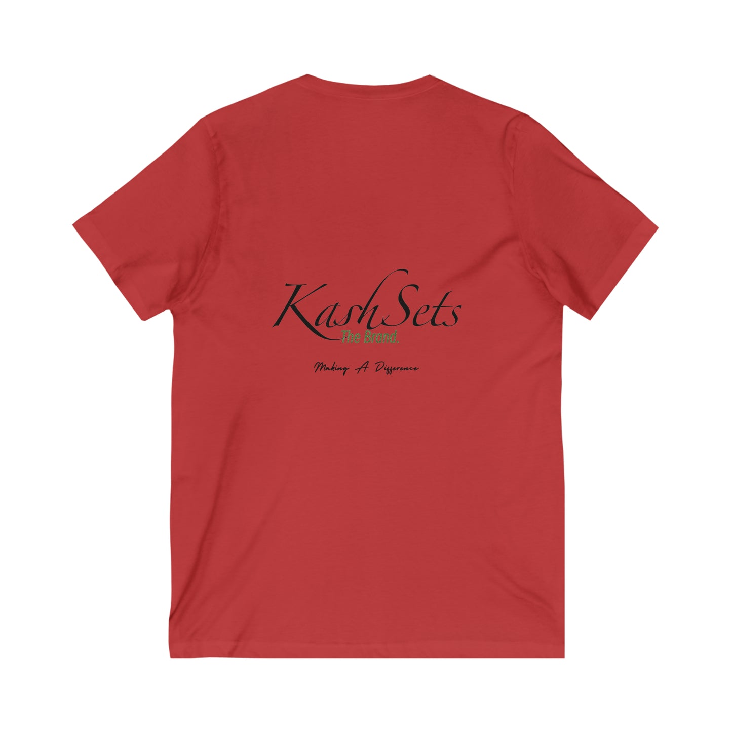 KashSets “The Brand” Signature V-Neck Tee